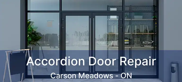  Accordion Door Repair Carson Meadows - ON