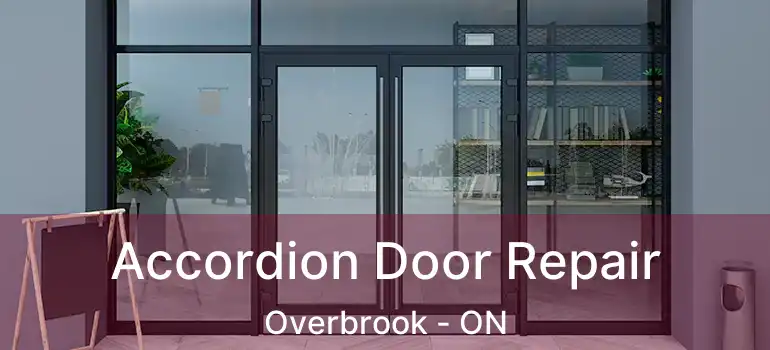  Accordion Door Repair Overbrook - ON