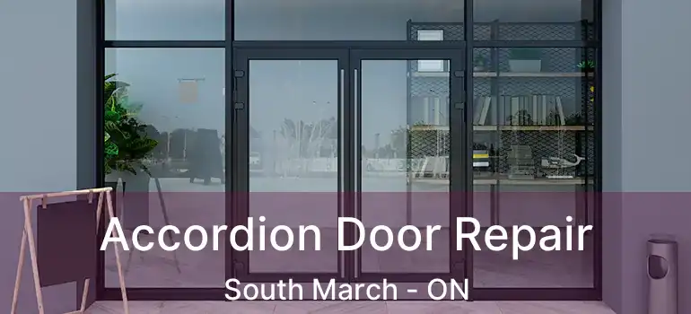  Accordion Door Repair South March - ON