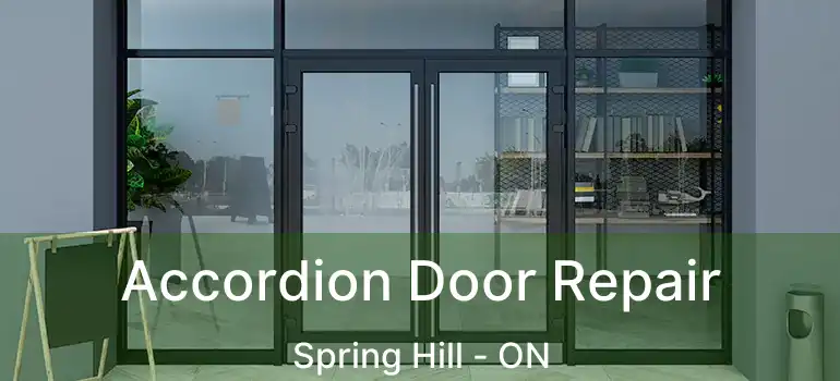  Accordion Door Repair Spring Hill - ON