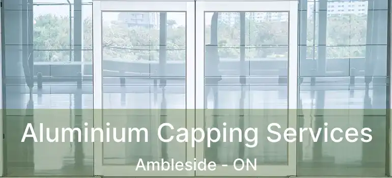  Aluminium Capping Services Ambleside - ON