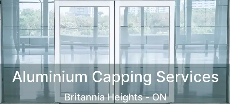  Aluminium Capping Services Britannia Heights - ON