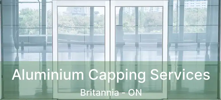  Aluminium Capping Services Britannia - ON