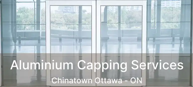  Aluminium Capping Services Chinatown Ottawa - ON