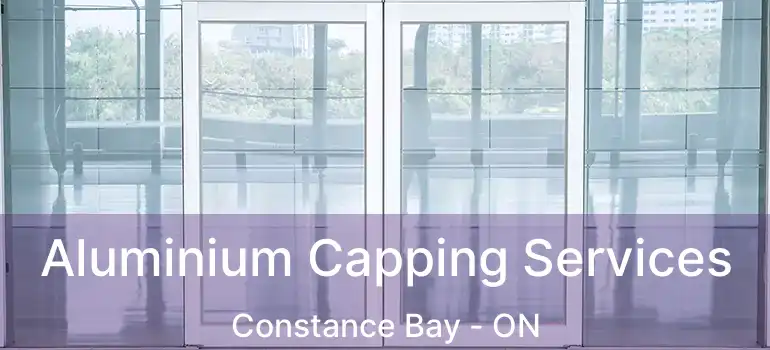  Aluminium Capping Services Constance Bay - ON