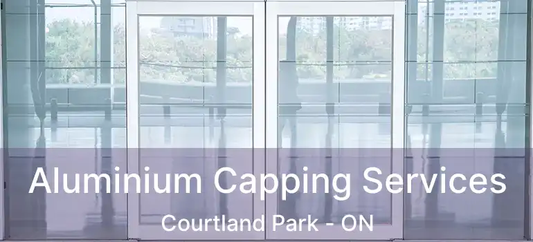  Aluminium Capping Services Courtland Park - ON