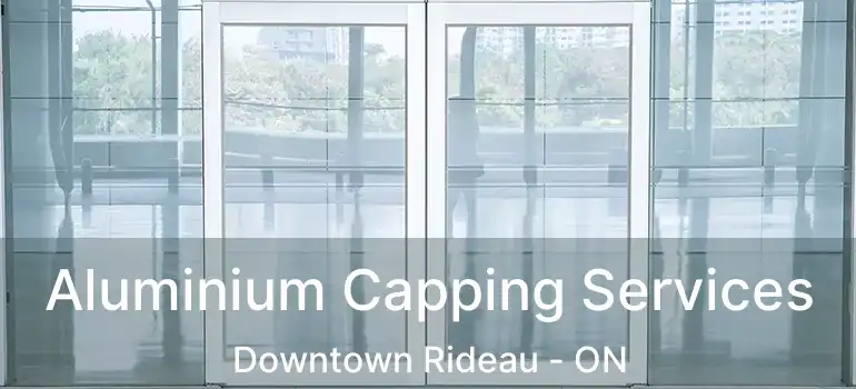  Aluminium Capping Services Downtown Rideau - ON