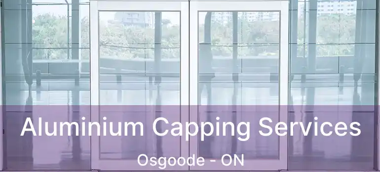  Aluminium Capping Services Osgoode - ON