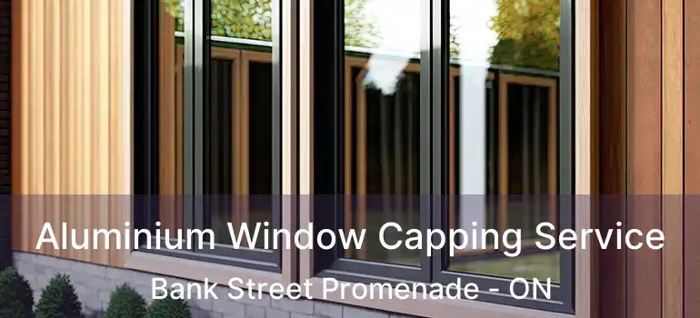  Aluminium Window Capping Service Bank Street Promenade - ON