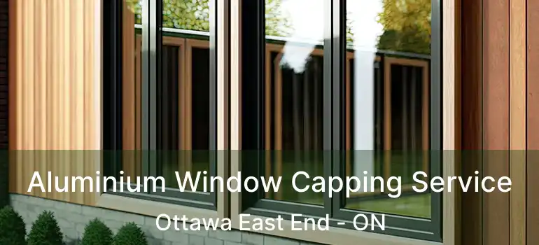  Aluminium Window Capping Service Ottawa East End - ON