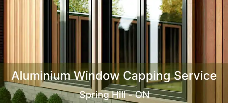  Aluminium Window Capping Service Spring Hill - ON