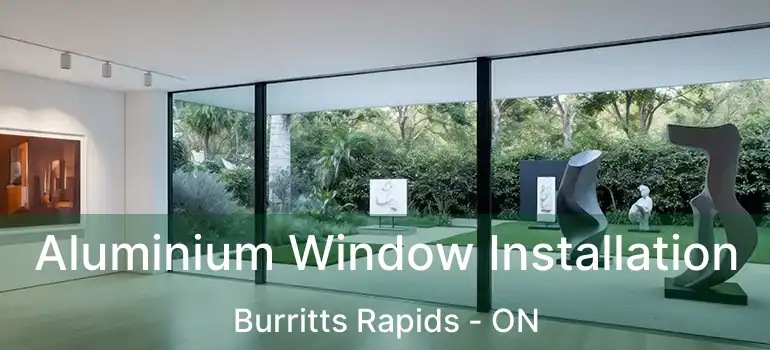  Aluminium Window Installation Burritts Rapids - ON