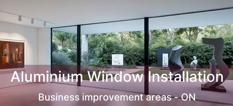  Aluminium Window Installation Business improvement areas - ON