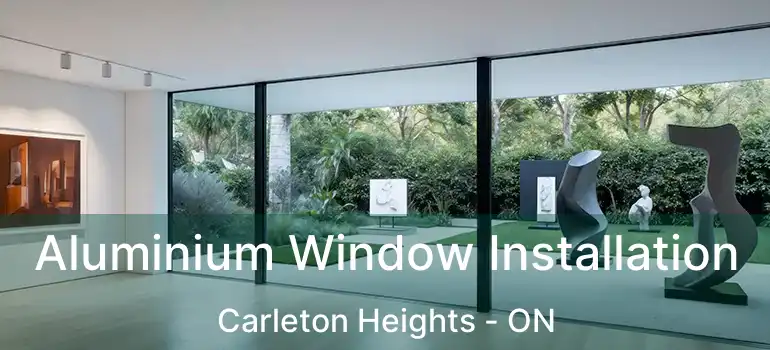  Aluminium Window Installation Carleton Heights - ON