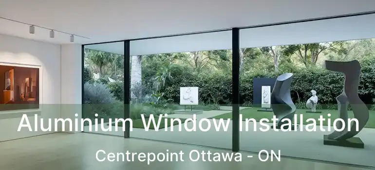  Aluminium Window Installation Centrepoint Ottawa - ON