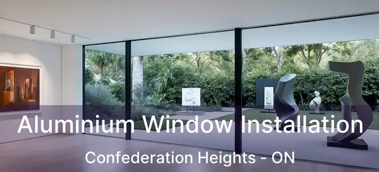  Aluminium Window Installation Confederation Heights - ON