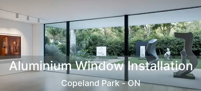  Aluminium Window Installation Copeland Park - ON