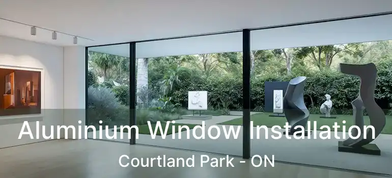  Aluminium Window Installation Courtland Park - ON