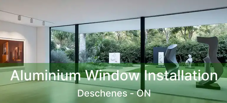  Aluminium Window Installation Deschenes - ON