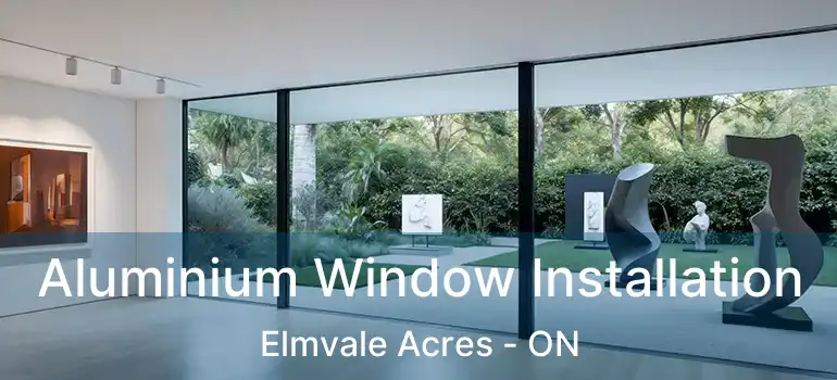  Aluminium Window Installation Elmvale Acres - ON