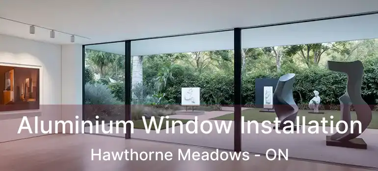  Aluminium Window Installation Hawthorne Meadows - ON