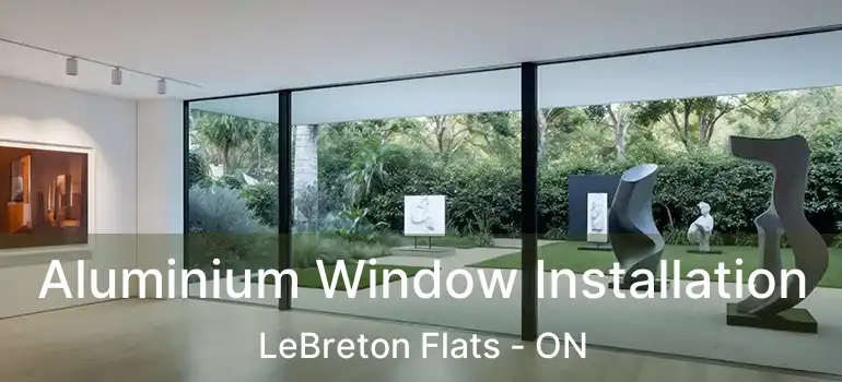  Aluminium Window Installation LeBreton Flats - ON