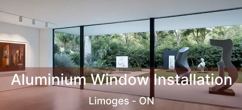  Aluminium Window Installation Limoges - ON