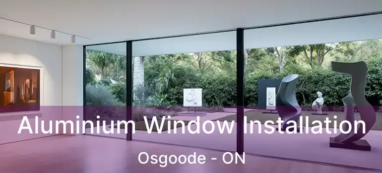  Aluminium Window Installation Osgoode - ON