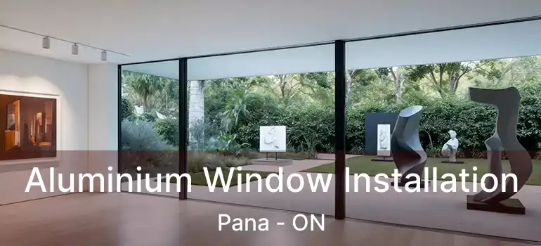  Aluminium Window Installation Pana - ON