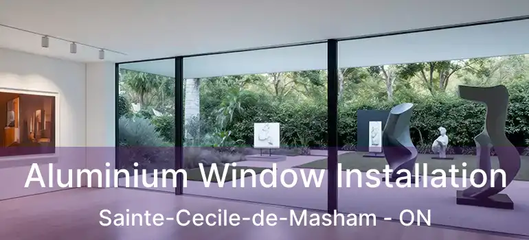  Aluminium Window Installation Sainte-Cecile-de-Masham - ON