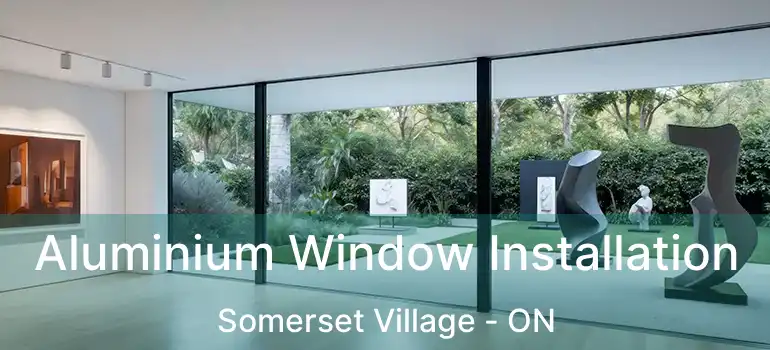  Aluminium Window Installation Somerset Village - ON