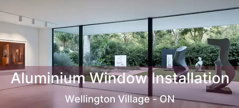  Aluminium Window Installation Wellington Village - ON