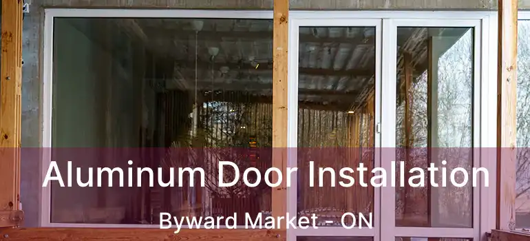  Aluminum Door Installation Byward Market - ON