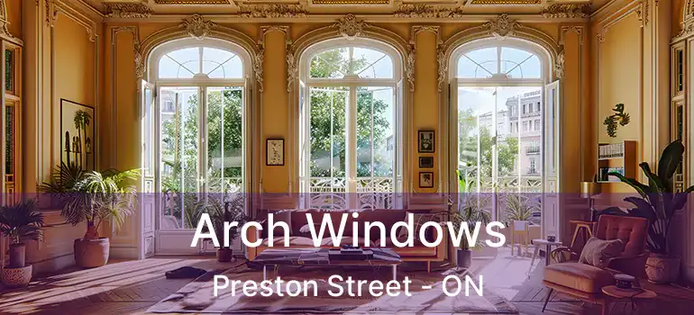  Arch Windows Preston Street - ON