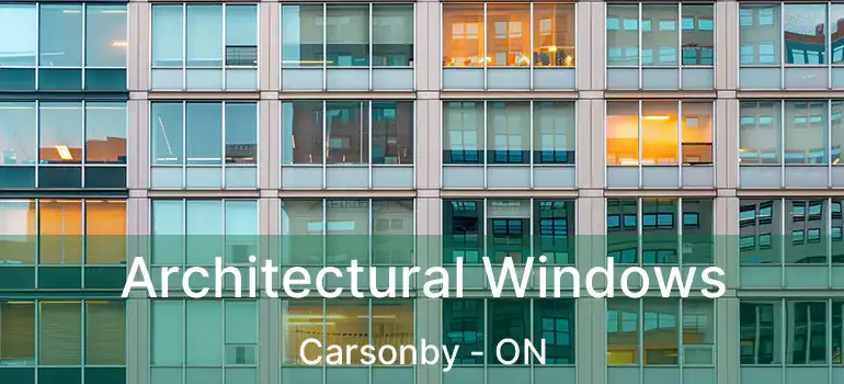  Architectural Windows Carsonby - ON