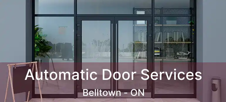  Automatic Door Services Belltown - ON