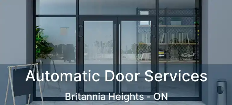  Automatic Door Services Britannia Heights - ON