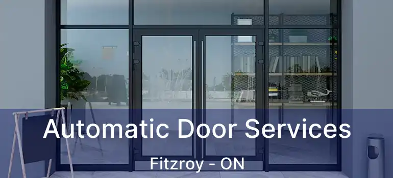  Automatic Door Services Fitzroy - ON