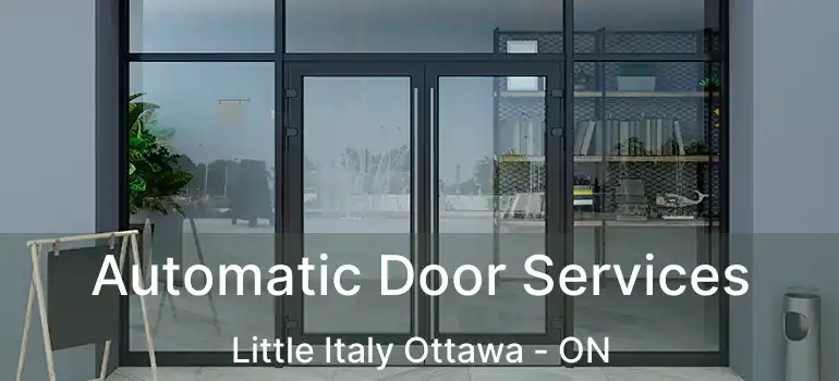  Automatic Door Services Little Italy Ottawa - ON