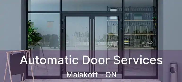  Automatic Door Services Malakoff - ON