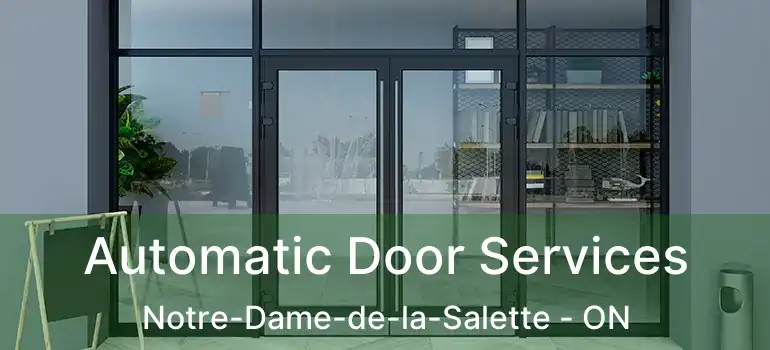  Automatic Door Services Notre-Dame-de-la-Salette - ON