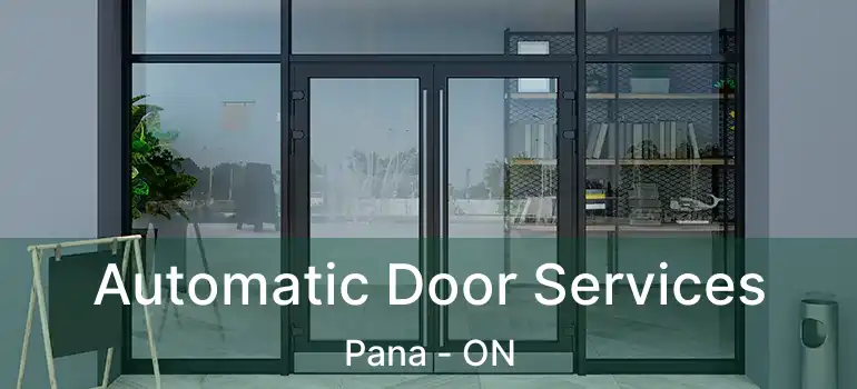  Automatic Door Services Pana - ON