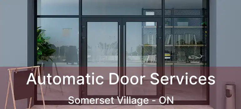  Automatic Door Services Somerset Village - ON