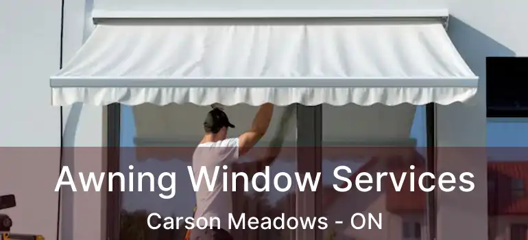  Awning Window Services Carson Meadows - ON