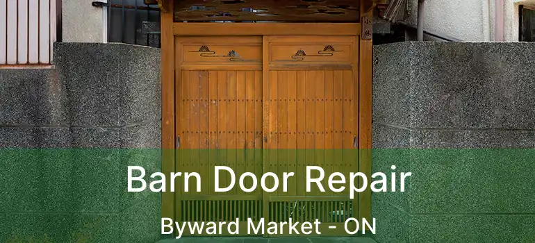  Barn Door Repair Byward Market - ON