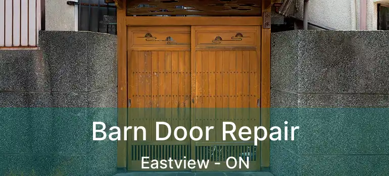  Barn Door Repair Eastview - ON