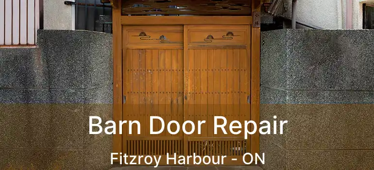  Barn Door Repair Fitzroy Harbour - ON