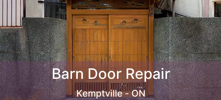  Barn Door Repair Kemptville - ON