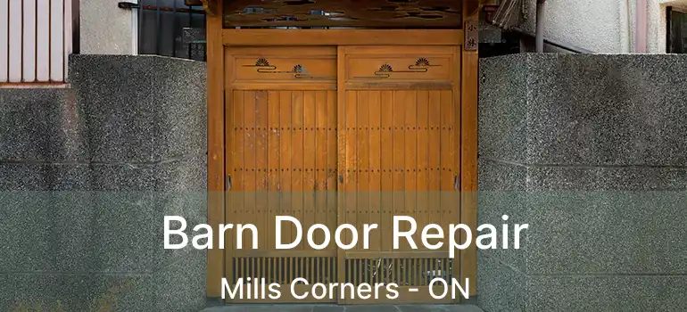  Barn Door Repair Mills Corners - ON