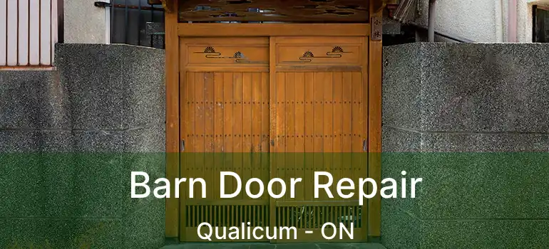  Barn Door Repair Qualicum - ON